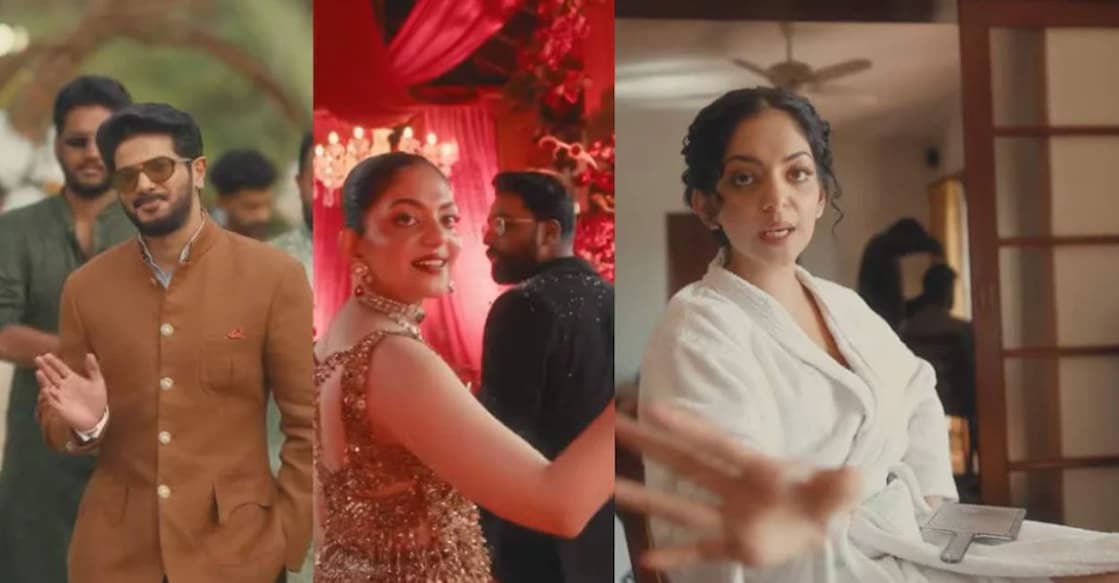 Screenshots from the wedding documentary: YouTube/ Ahaana Krishna