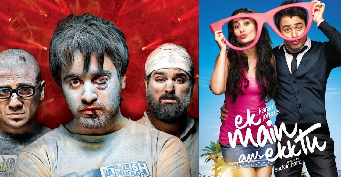 Posters of Imran Khan's films. Photos: Imdb