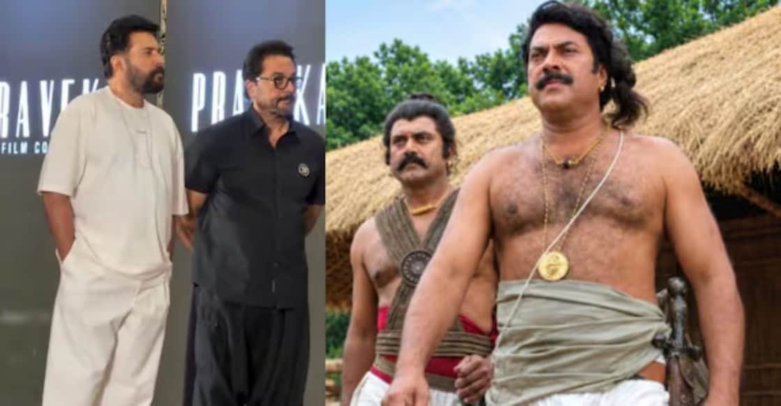 Mammootty and Sarathkumar. Photo: Instagram