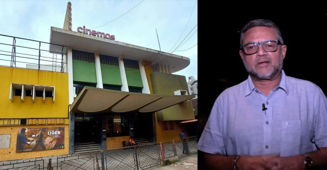 Sridar Theatre in Kochi. Photos: Manorama News
