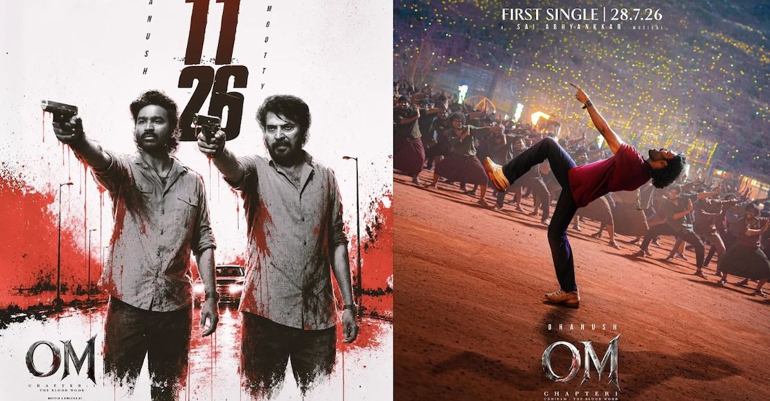 'OM' posters. Photo: Instagram/@rajkumarperiasamy