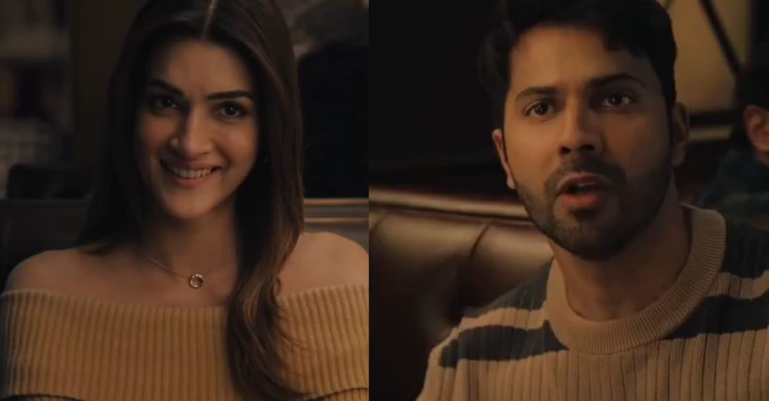 Kriti Sanon and Varun in 'Obsession' recreated scene. Photo: X