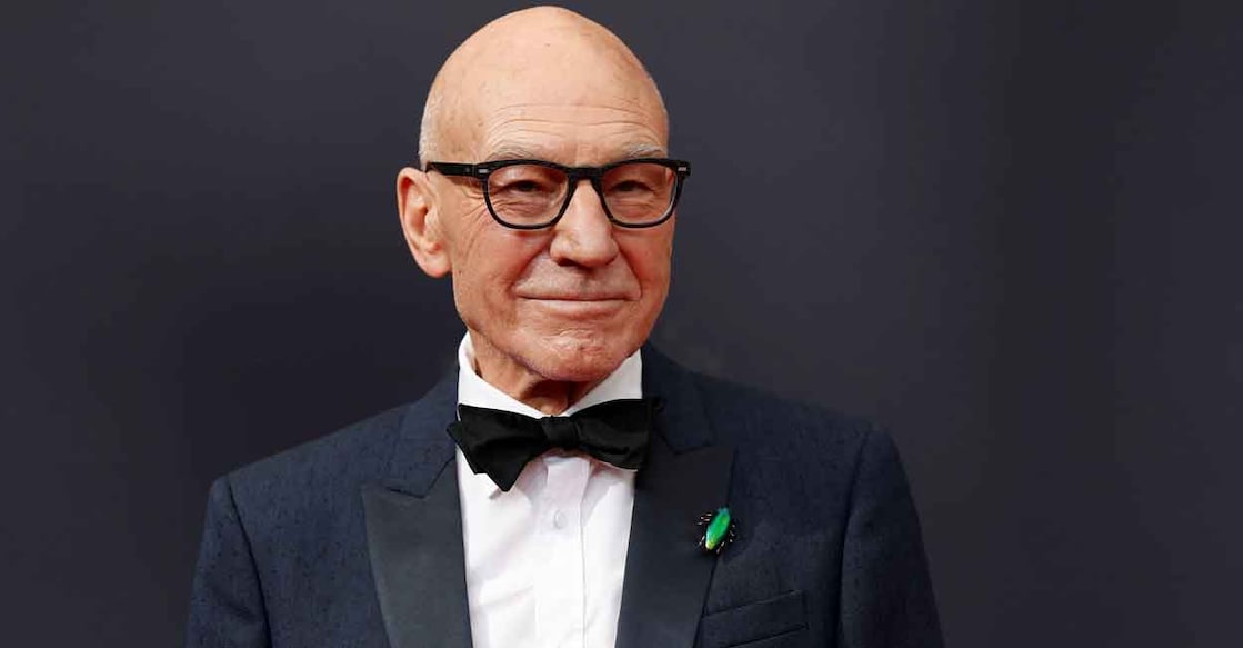 Actor Patrick Stewart arrives at the 73rd Primetime Emmy Awards in Los Angeles, U.S., September 19, 2021. File Photo: REUTERS/Mario Anzuoni