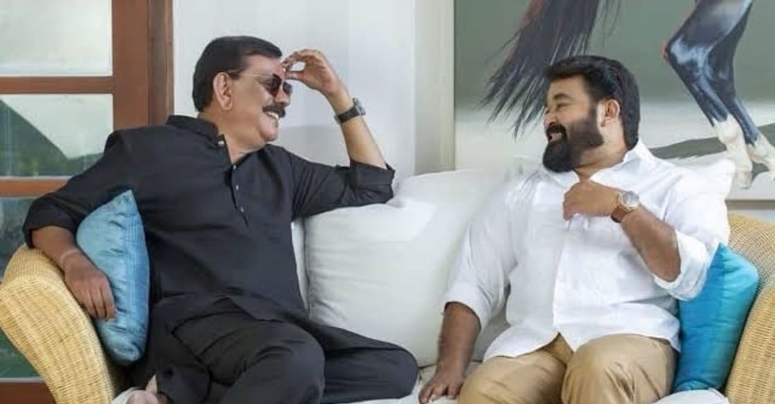 Priyadarshan and Mohanlal. Photo: Instagram