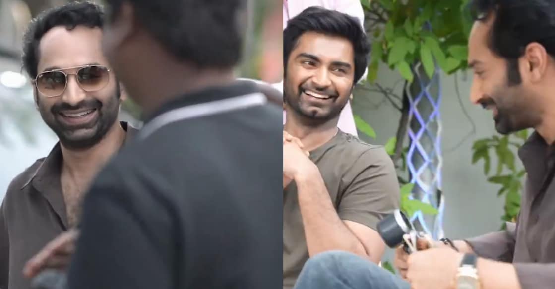 Fahadh joins sets of 'Idhayam Murali'. Photo: X