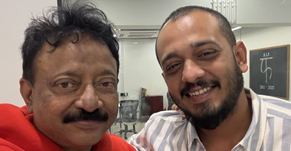 Ram Gopal Varma and Chidambaram. Photo: X