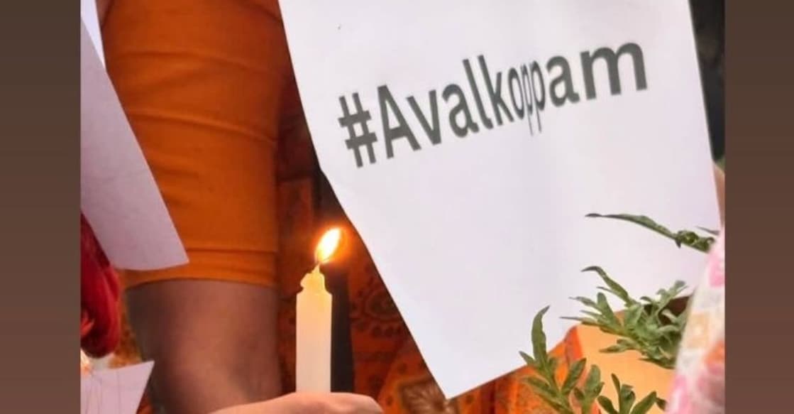 To honour this journey of resilience, which has become a beacon for many who now find the strength to step forward, the Women in Cinema Collective (WCC) organised candlelight vigils in three major cities. Photo: WCC/Instagram