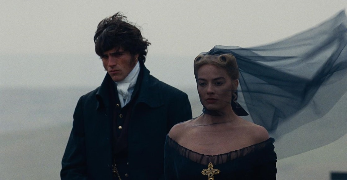 Margot Robbie and Jacob Elordi in "Wuthering Heights". Photo: IMDb