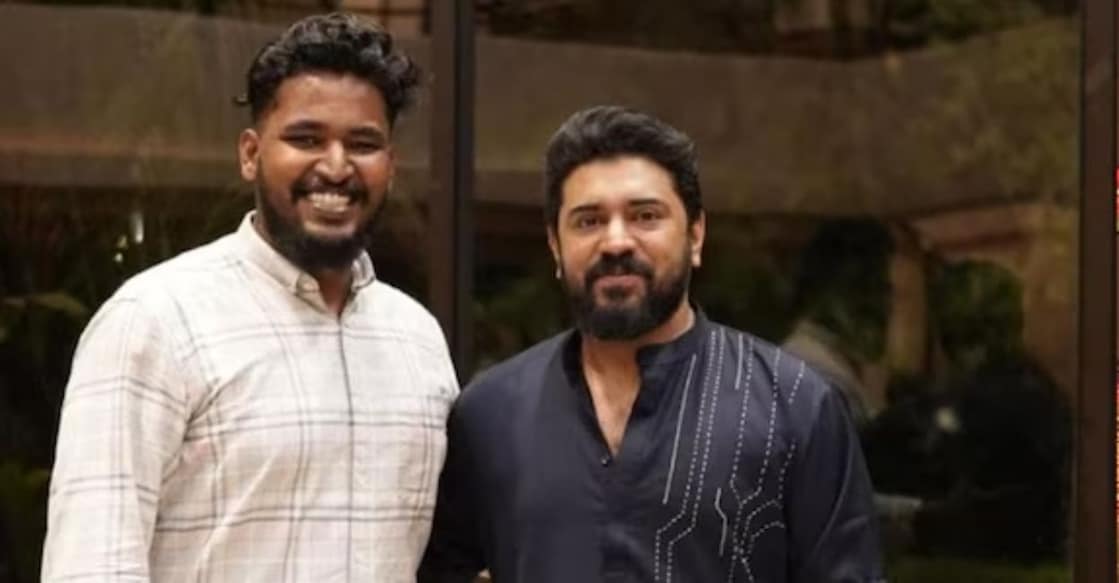 Nivin Pauly with Athul. Photo: Manorama