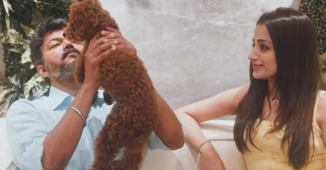 Vijay and Trisha. Photo: Instagram