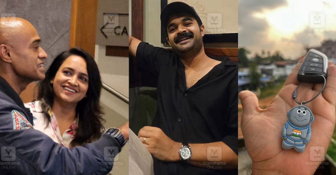 Hakkim Shahjahan received a rare gift from Lenaa's husband. Photo: Instagram