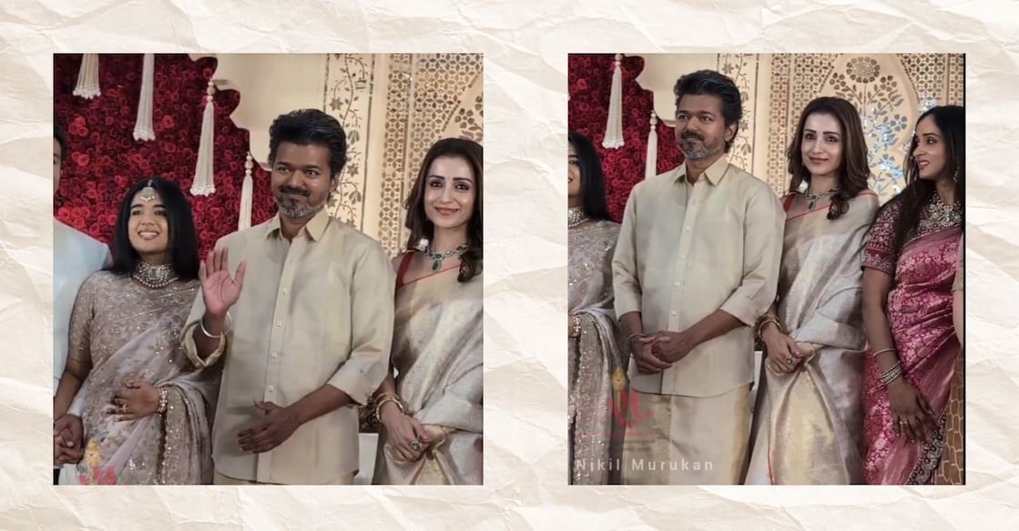 Vijay and Trisha. Photo: X