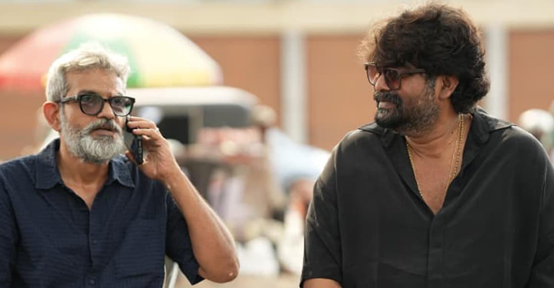 Joju George with Rajiv Ravi. Photo: Special arrangement