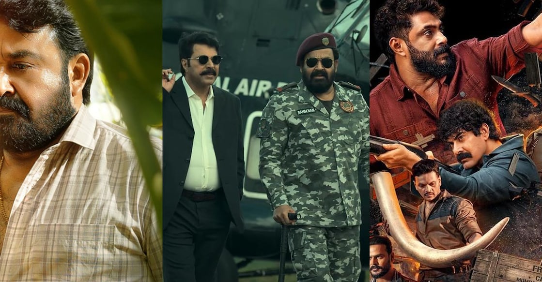 Posters of 'Drishyam 3', 'Patriot', 'Kattalan'. Photos: Imdb