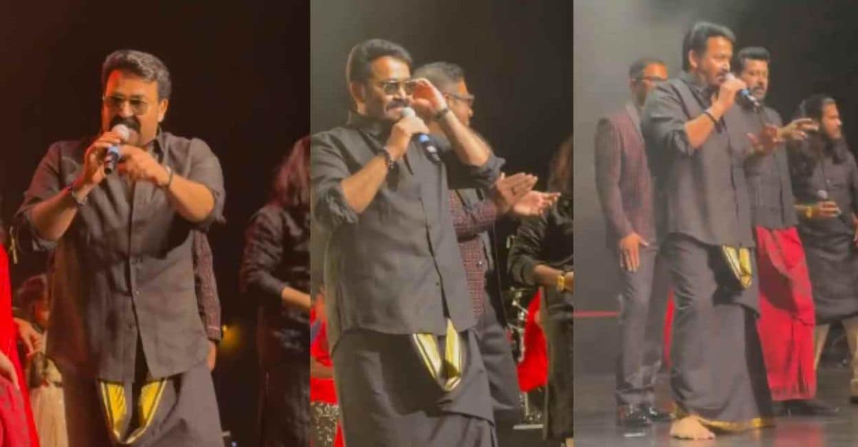 Mohanlal is currently in the US for the stage show, fitting the tour into an otherwise busy schedule.