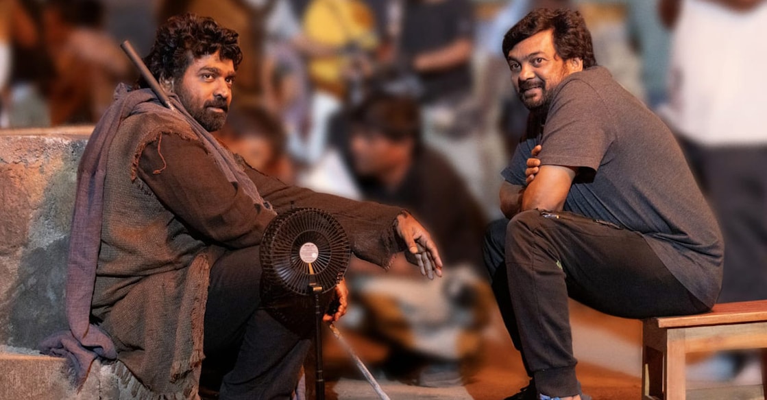  Puri Jagannadh with Vijay. Photo: Special arrangement