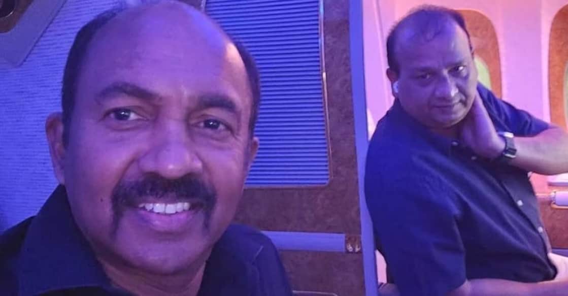 Venu Kunnappilly and Murali Kunnumpurath. Photo: Facebook