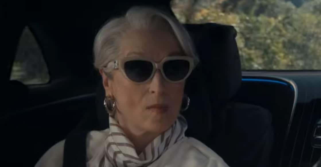 Meryl Streep as Miranda Priestly. Photo: YouTube still