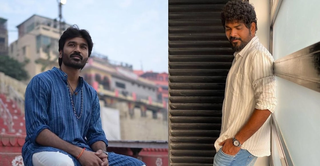 Dhanush, Vignesh Shivan. Photo: Instagram