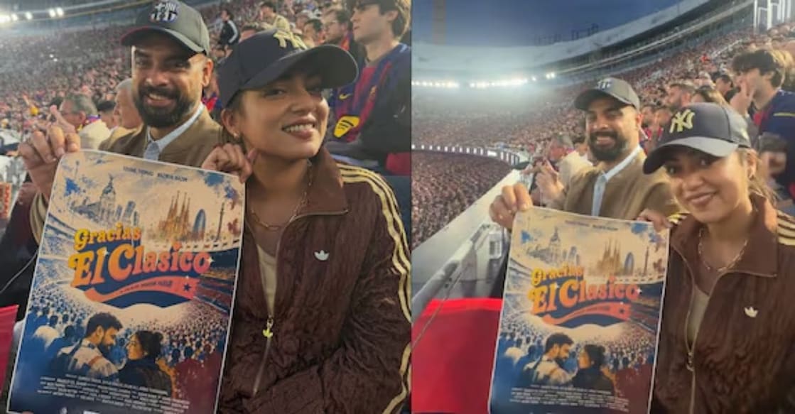 Tovino Thomas and Nazriya Nazim. Photo: Instagram