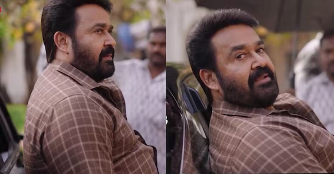Mohanlal in the video. Photo: Instagram/@alifnazr