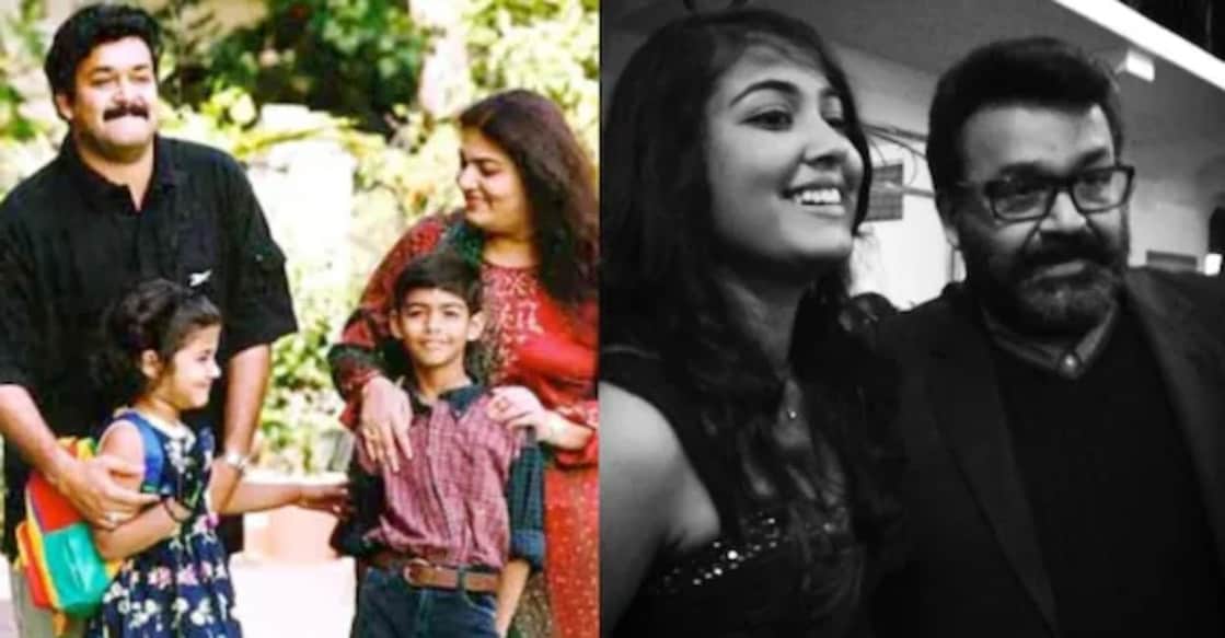 Pictures shared by Vismaya Mohanlal. Photo: Instagram/@mayamohanlal