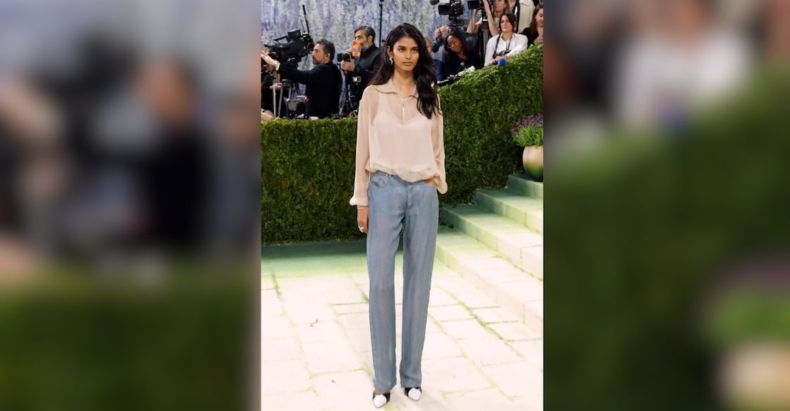 Bhavitha Mandava at the 2026 Met Gala. Photo: X/Getty images