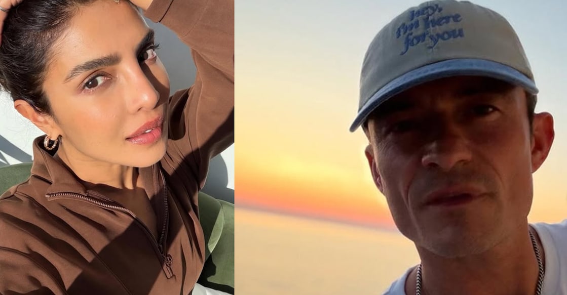 Priyanka Chopra and Orland Bloom are working together for the first time. Photos: Instagram