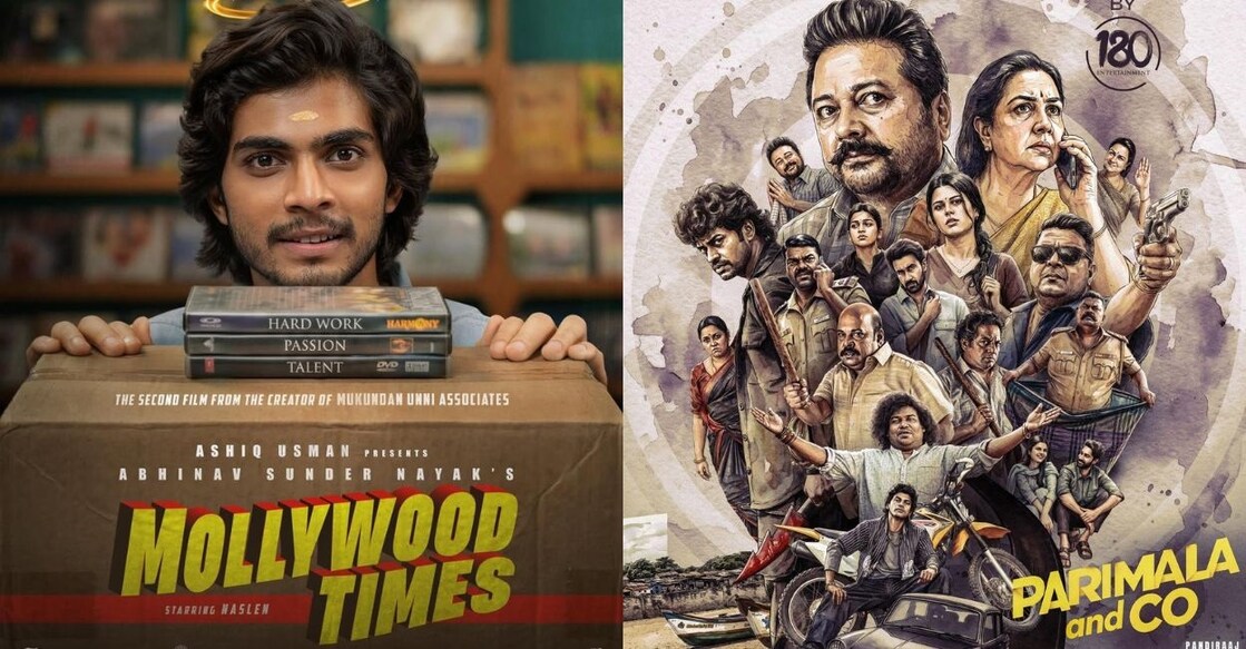 Posters of 'Mollywood Times', 'Parumala and Co'. Photo: IMDb