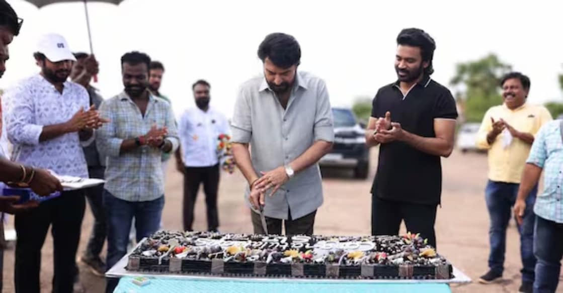 Pictures from the celebration were shared by Dhanush’s production banner Wunderbar Films on its official X handle. Photo: X/@wunderbarfilms