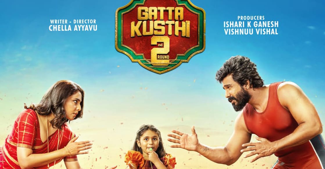 'Gatta Kusthi 2'. Poster: Instagram/ thevishnuvishal