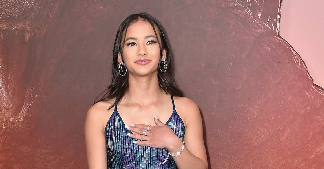 Kaylee Hottle during the premiere of 'Godzilla x Kong: The New Empire,' in 2024. Photo: AP via PTI