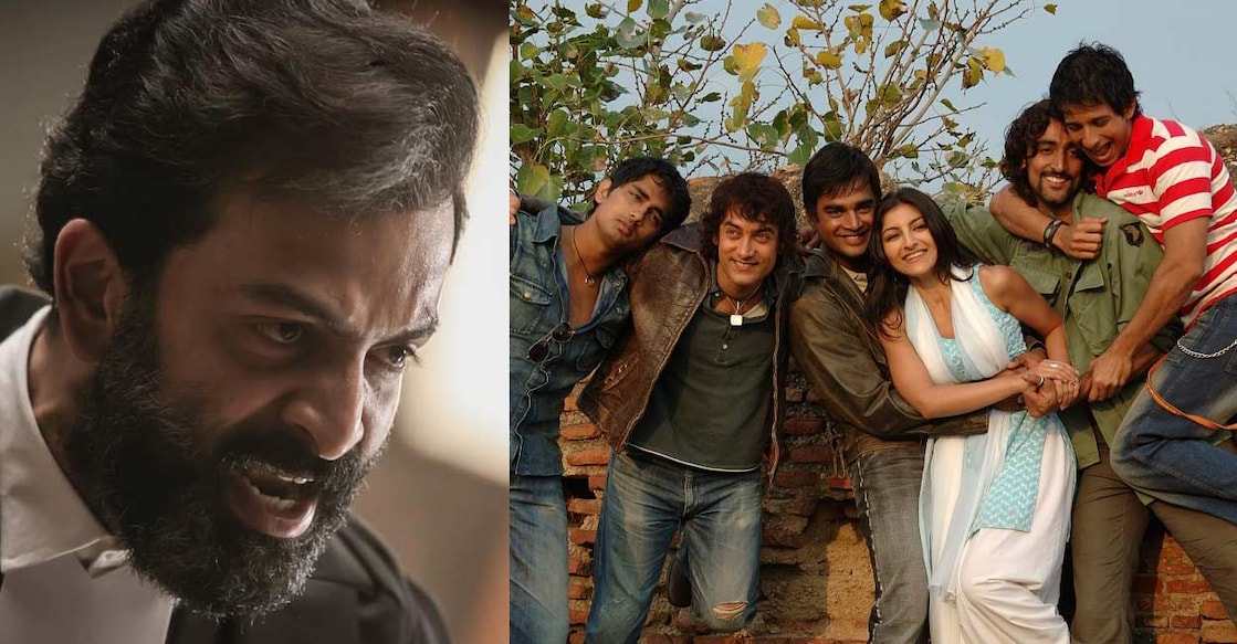 Posters of 'Jana Gana Mana' and 'Rang De Basanti'. Photos: Imdb