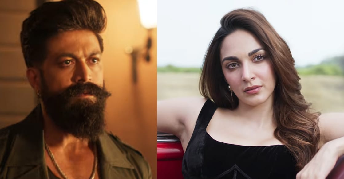 Kiara Advani and Yash in 'Tabaahi' song from 'Toxic'. Screengrab: Zee Music South/ YouTube