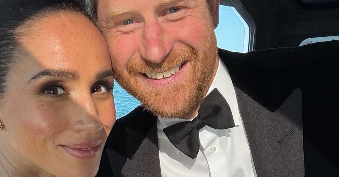 Meghan Markle with Prince Harry. Photo: Instagram/ meghan