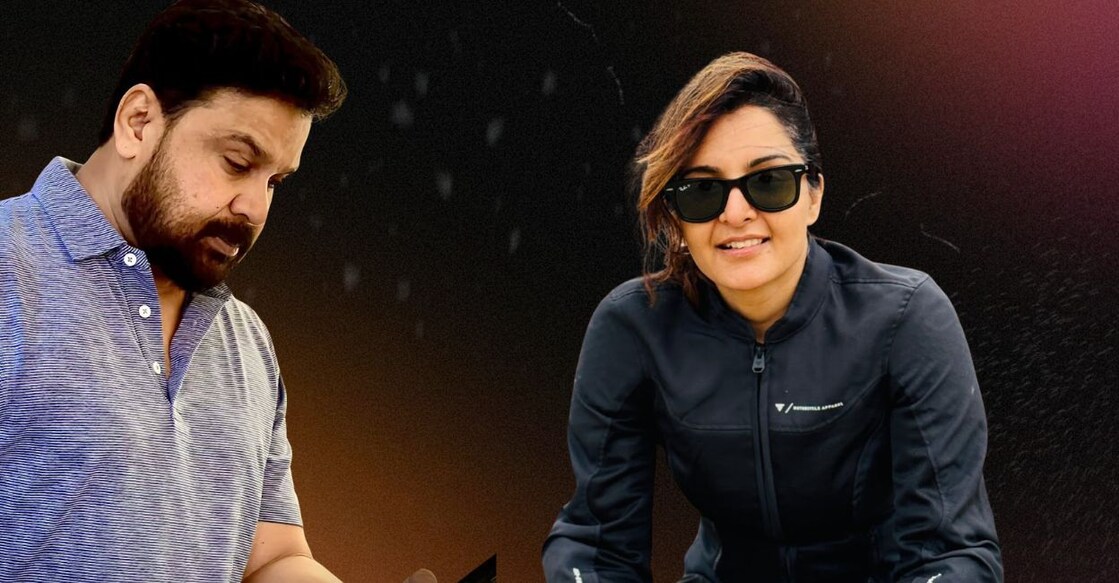 Dileep, Manju Warrier. Photo: Instagram/@dileepactor/@manju.warrier