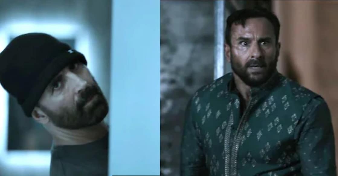 Akshay Kumar and Saif Ali Khan in ‘Haiwaan’ trailer. Photo: Photo: YouTube