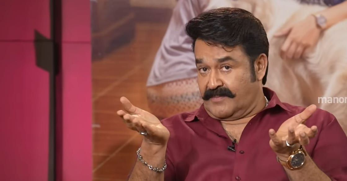 Mohanlal. Photo: Screengrab/Manorama News