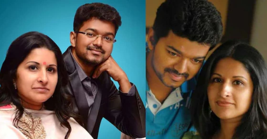 Vijay and Sangeetha. Photo: File image