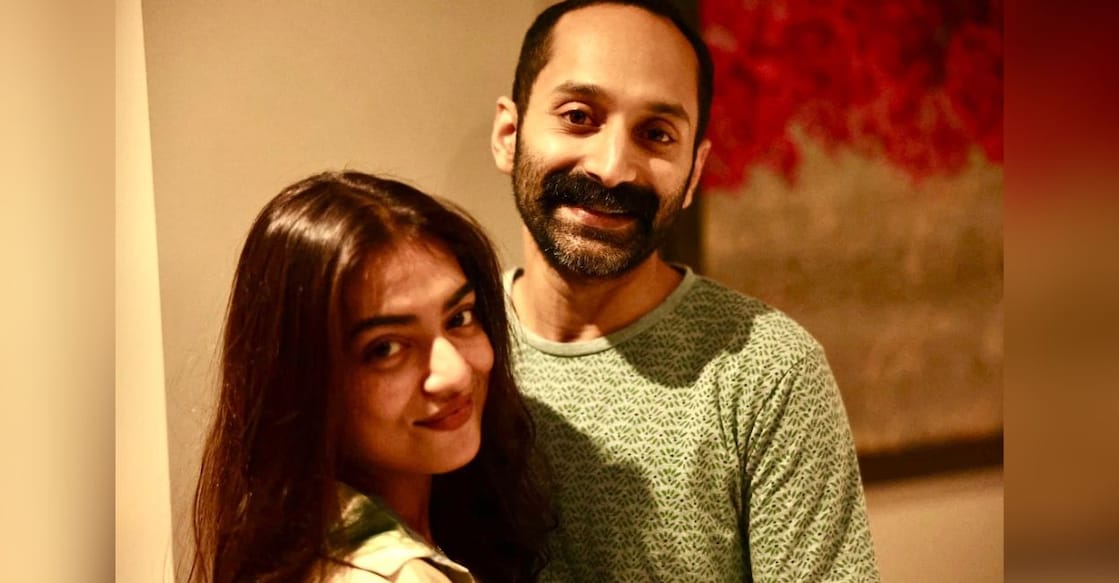 Nazriya and Fahadh. Photo: Instagram/@nazriyafahadh