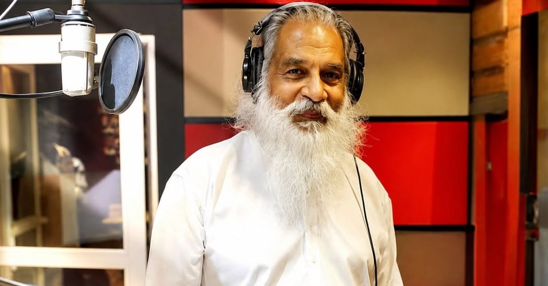 K J Yesudas. Photo: Facebook/@iamyesudas
