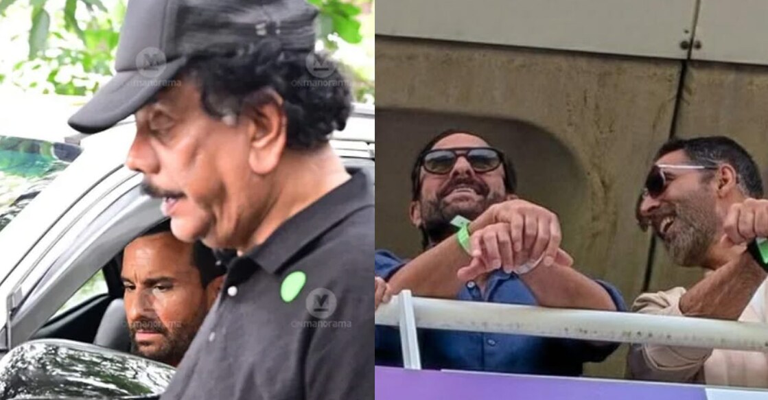 Priyadarshan in Kochi during the shoot of 'Haiwaan'. Photo: E V Sreekumar / Manorama