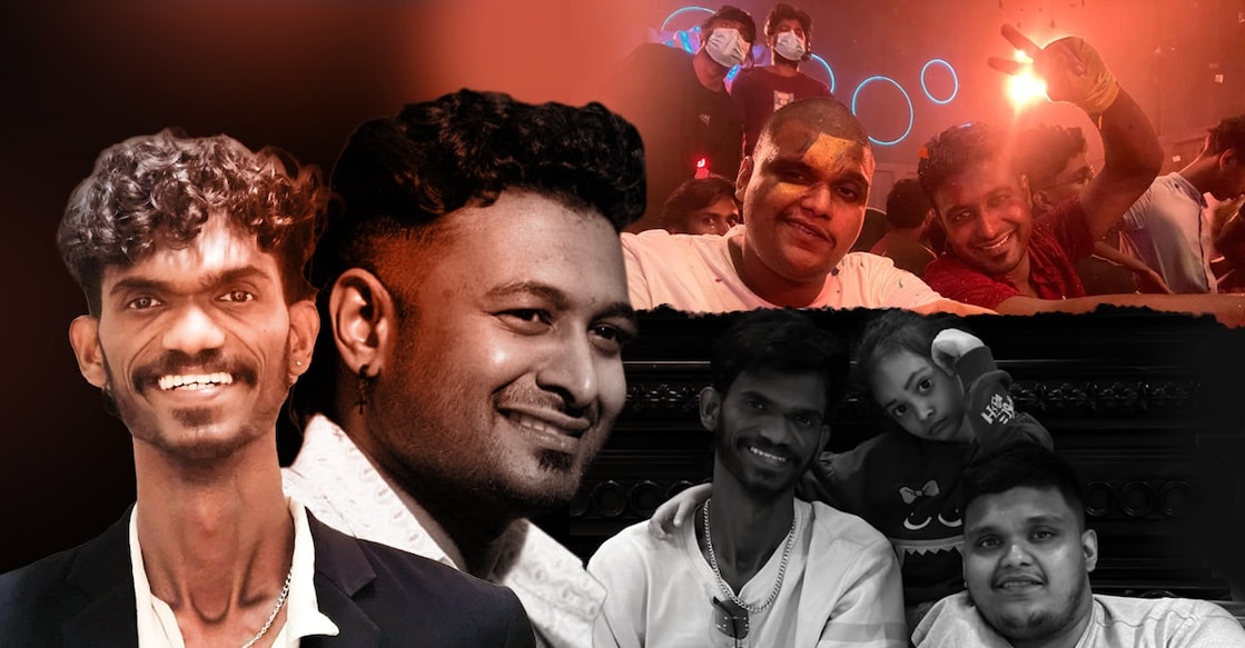 From left to right: Vyshnav Biju, Syamaprakash MS, and Dartagnan Sabu. Photo: Special Arrangement