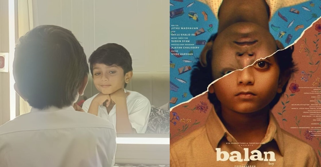 Adhisheshan K R, 'Balan' poster. Photo: Special Arrangement/IMDb