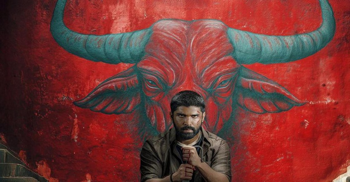 Dhruv Vikram in 'Bison' poster. Photo: Imdb