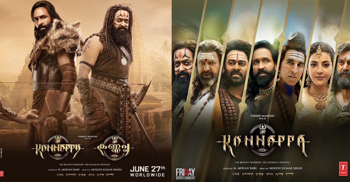 'Kannappa' movie posters. Photo: IMDb