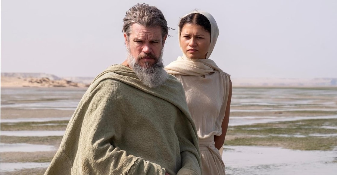 Matt Damon and Zendaya in 'The Odyssey'. Photo: IMDb