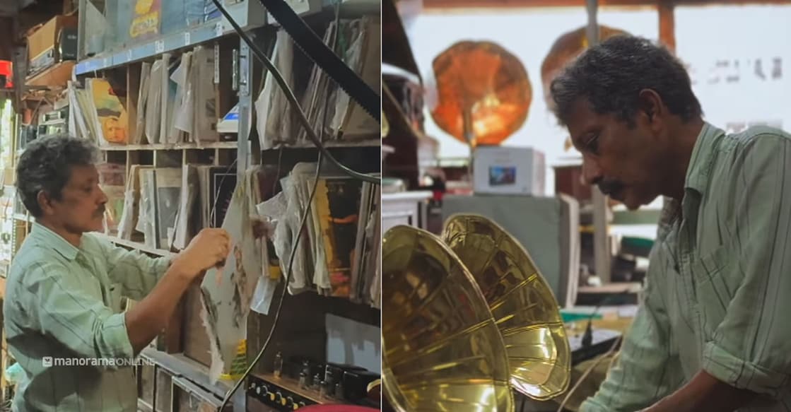 V P Abdul Salam at the store. Photo: Manoramaonline