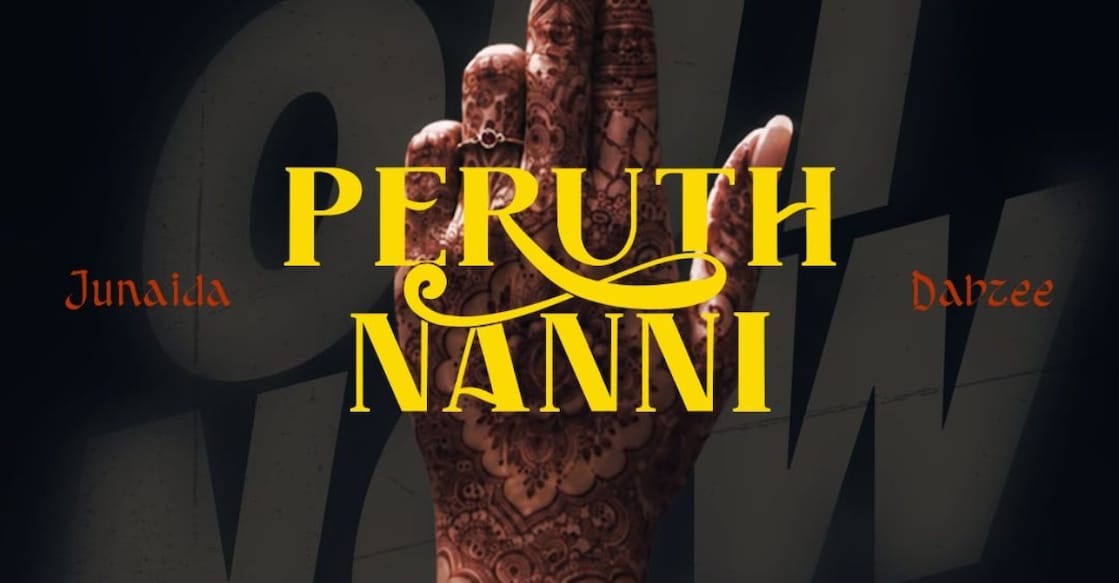 Poster of 'Peruthu Nanni' song. Photo: Instagram