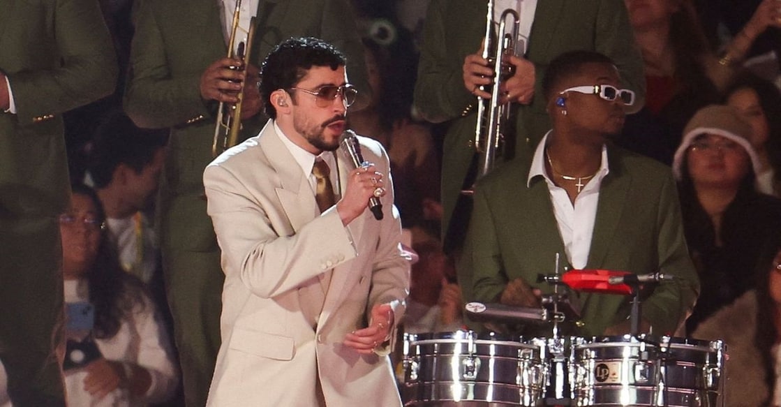 Puerto Rican singer Bad Bunny performs during a concert of his "DeBi TiRAR MaS FOToS World Tour" in Mexico City, Mexico, December 10, 2025. Photo: Reuters/Henry Romero/File Photo